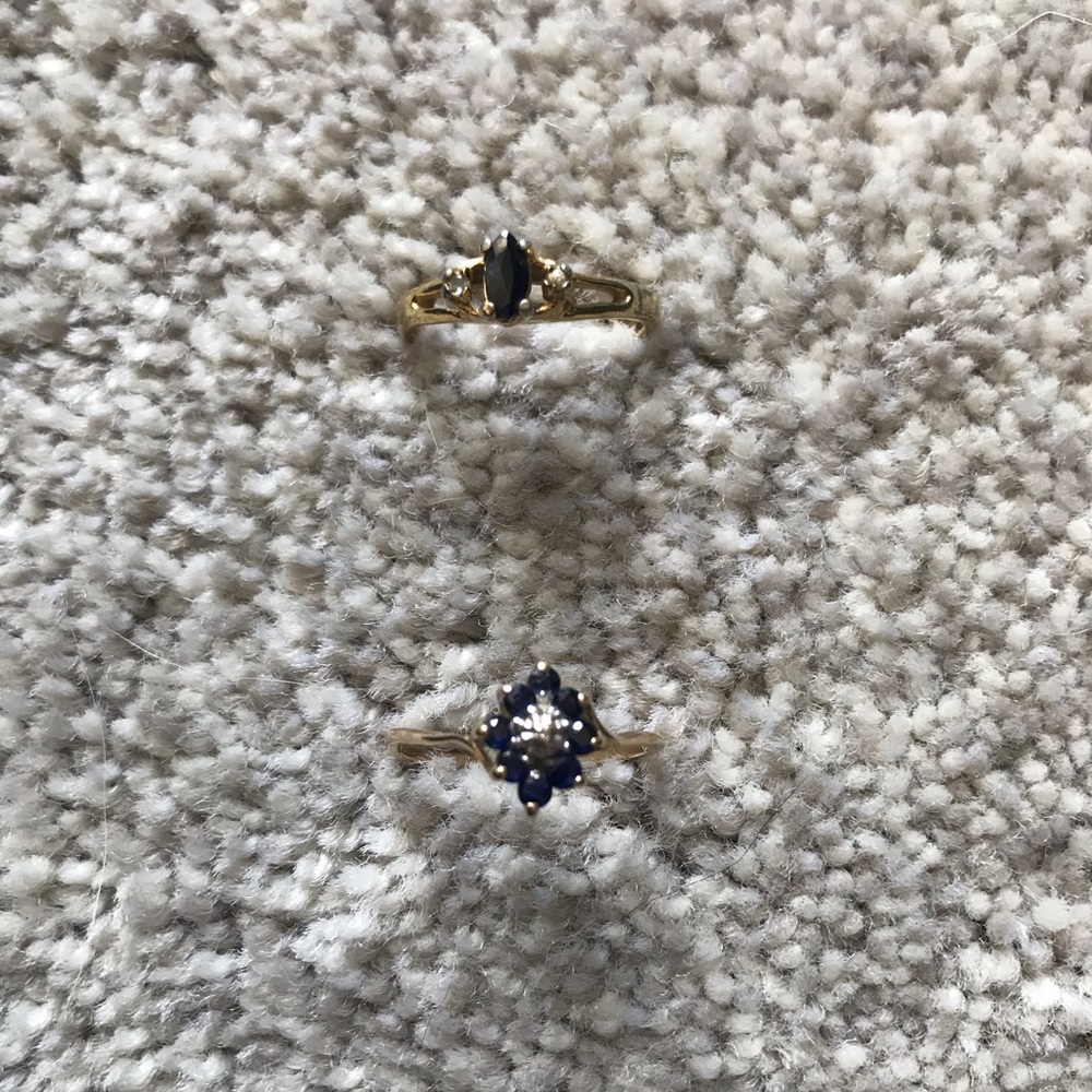 COPY - Two Sapphire rings